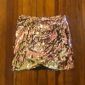 TopShop Sequin Skirt